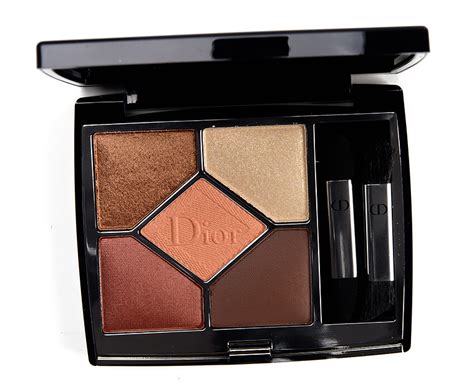 dior copper color palette